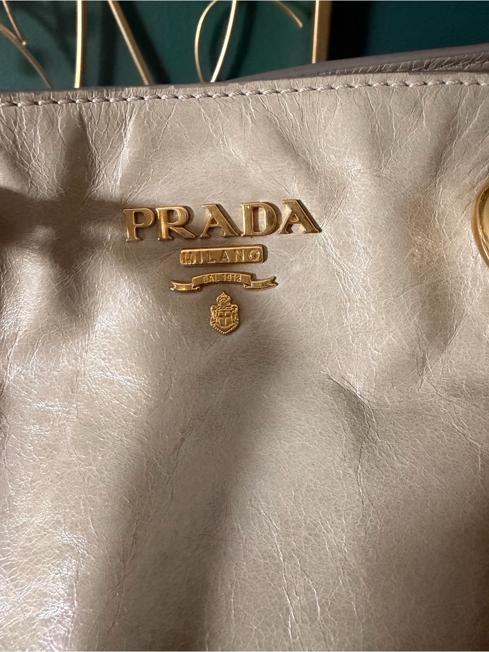 Prada Vitello Shine leather Tote - Picture 2 of 11